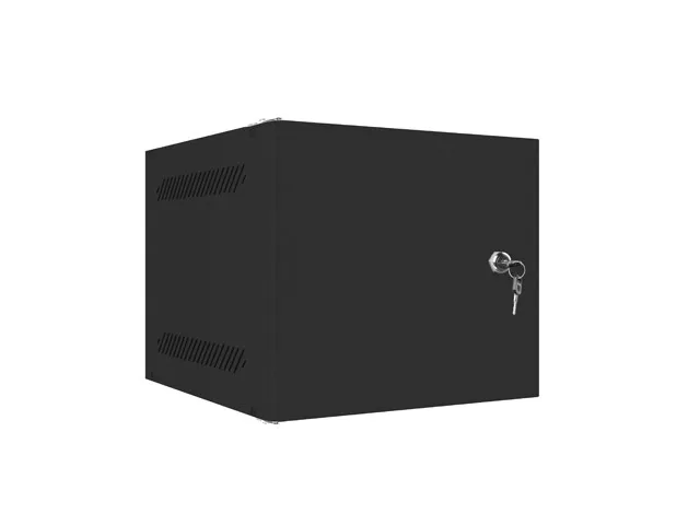 Dulap rack perete 10 inci 4U Lanberg negru compact 280x310mm