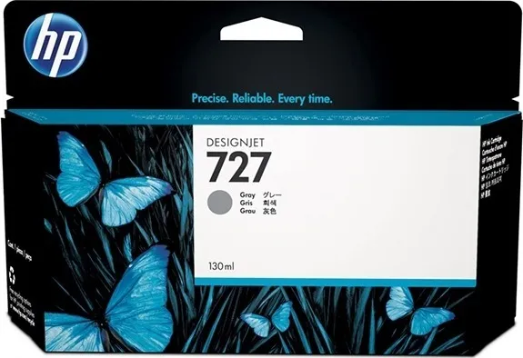 Cartus cerneala HP 727 gri original 130ml pentru DesignJet