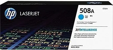 Cartus toner cyan original HP 508A pentru imprimanta LaserJet