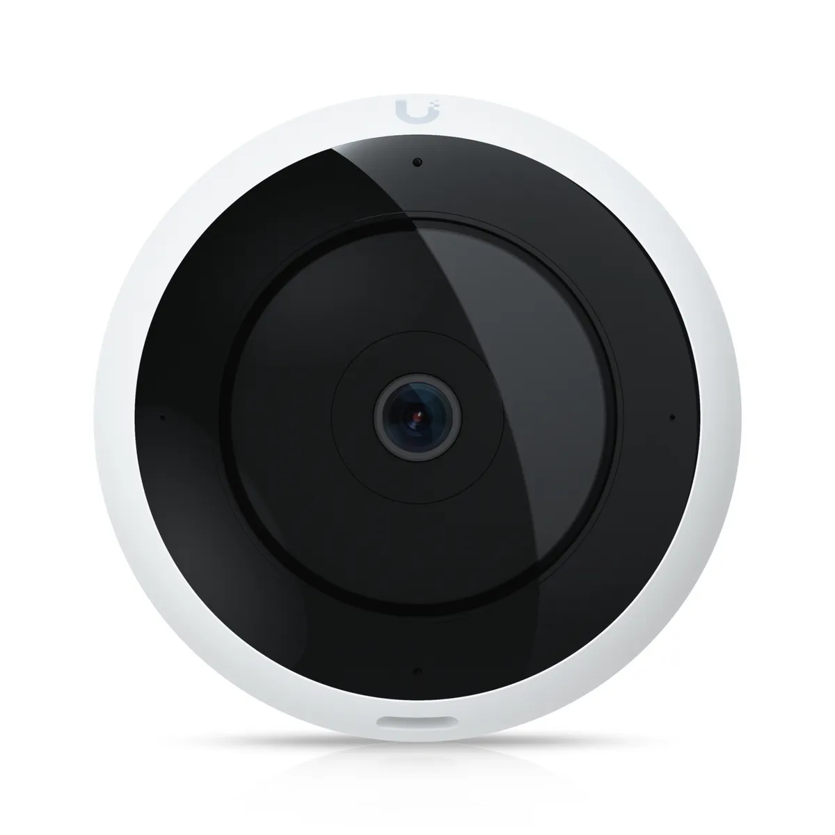 Cameră IP Ubiquiti UVC-AI-360-W albă cu AI și vizualizare 360 de grade