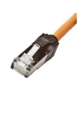 Patch cord S/FTP Cat6a Nexans 2m cupru portocaliu AWG23