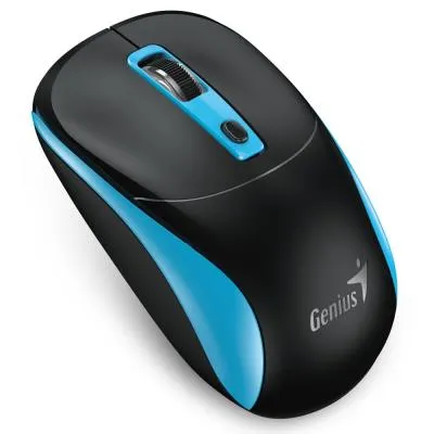 Maus wireless Genius NX-7123 albastru cu receptor 2.4GHz