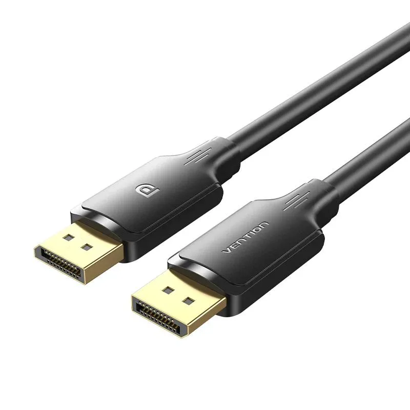 Cablu DisplayPort negru Vention HAKBF 1 metru