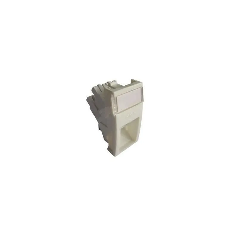 Conector RJ45 inclinat alb cat.5e Molex compatibil Legrand Mosaic