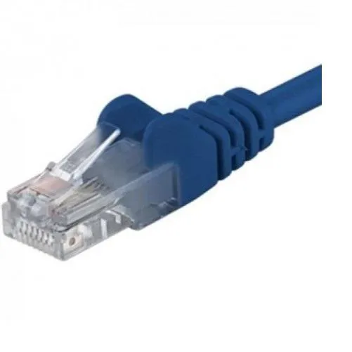 Patchcord UTP Cat.5e 2m albastru cu conectori RJ45