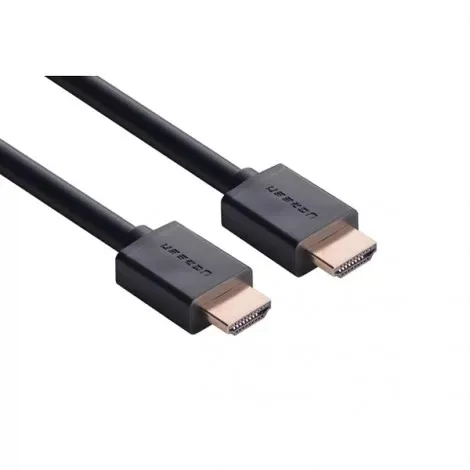 CABLU video Ugreen, "HD104" HDMI (T) la HDMI (T), rezolutie maxima 4K UHD (3840 x 2160) la 60 Hz, conectori auriti, 5m, negru "10109" (timbru verde 0.8 lei) - 6957303811090