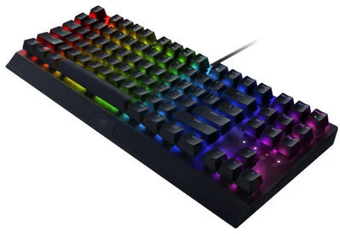 Tastatura mecanica Razer BlackWidow V3 TKL cu intrerupator Yellow si iluminare RGB