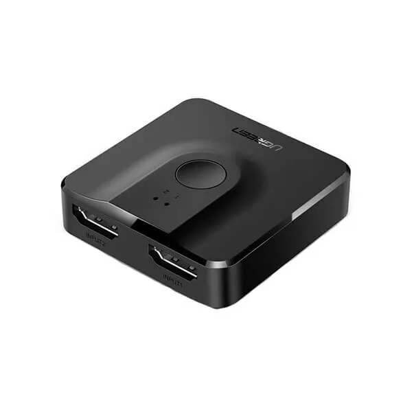 Switch HDMI Ugreen CM217 negru bidirectional 4K 60Hz