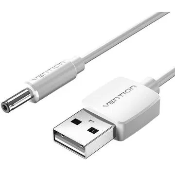 Cablu alimentare Vention USB-DC 3.5mm 1.5m alb