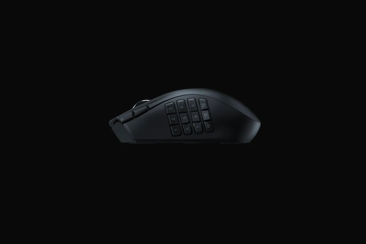 Mouse gaming Razer Naga V2 Hyperspeed wireless negru