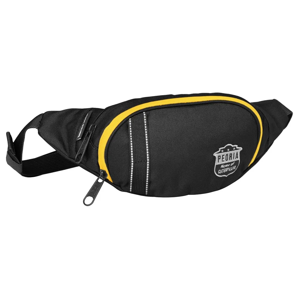 Borseta Caterpillar Peoria negru galben material 600D poliester