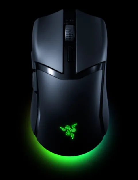 Maus gaming wireless Razer Cobra HyperSpeed negru cu senzor Focus+ pentru gaming competitiv