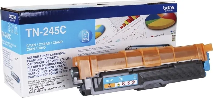 Toner original Brother Cyan TN245C pentru imprimante laser color