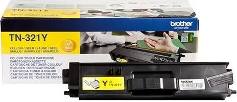Cartus toner original Brother TN321Y galben pentru imprimantele HL-L8250 și L8350