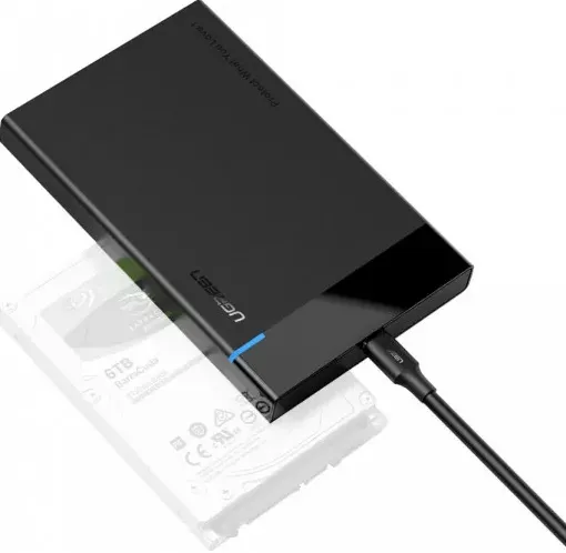 Carcasă externă Ugreen US221 pentru HDD/SSD 2.5 inch negru
