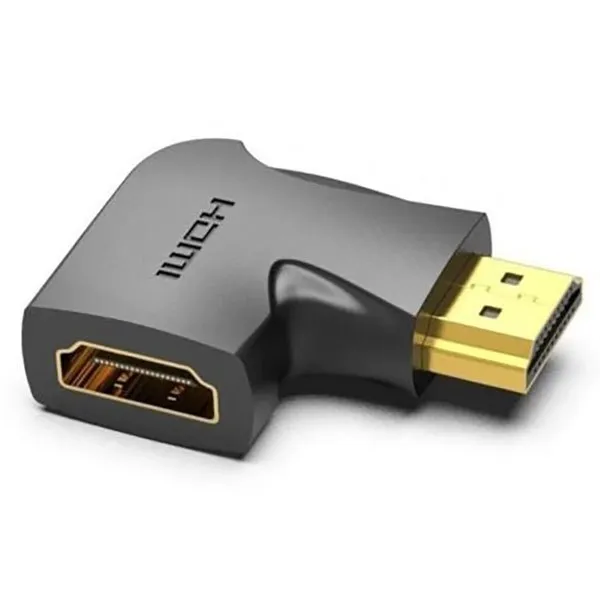 Adaptor HDMI Vention unghi 90 grade cu conectori auriți