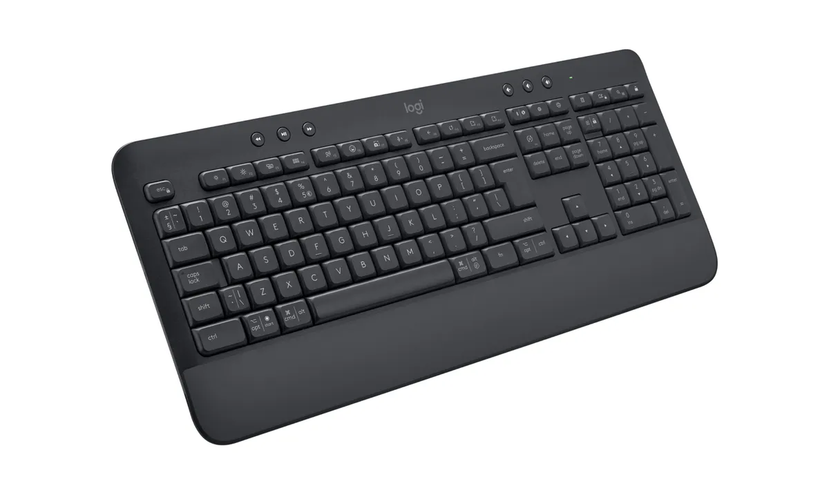 Tastatura Logitech Signature K650 wireless în culoare grafit