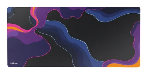Mousepad Trust GXT 759 XXL negru și alb cu suprafață moale