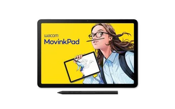 Tablă grafică Wacom MovinkPad 11 cu stylus wireless și ecran tactil