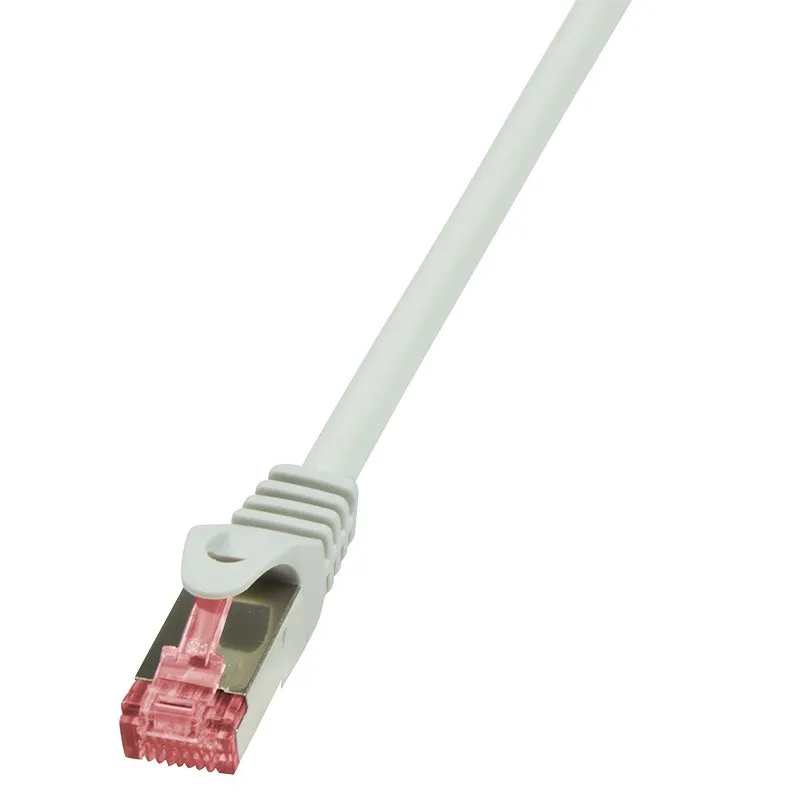 Cablu Patchcord S/FTP Logilink Cat6 2m gri dublu ecranat