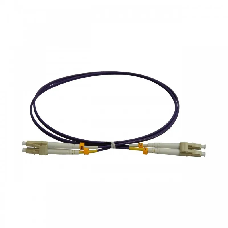 Patchcord fibră optică LC/PC multimod OM4 3m cu manta LSZH