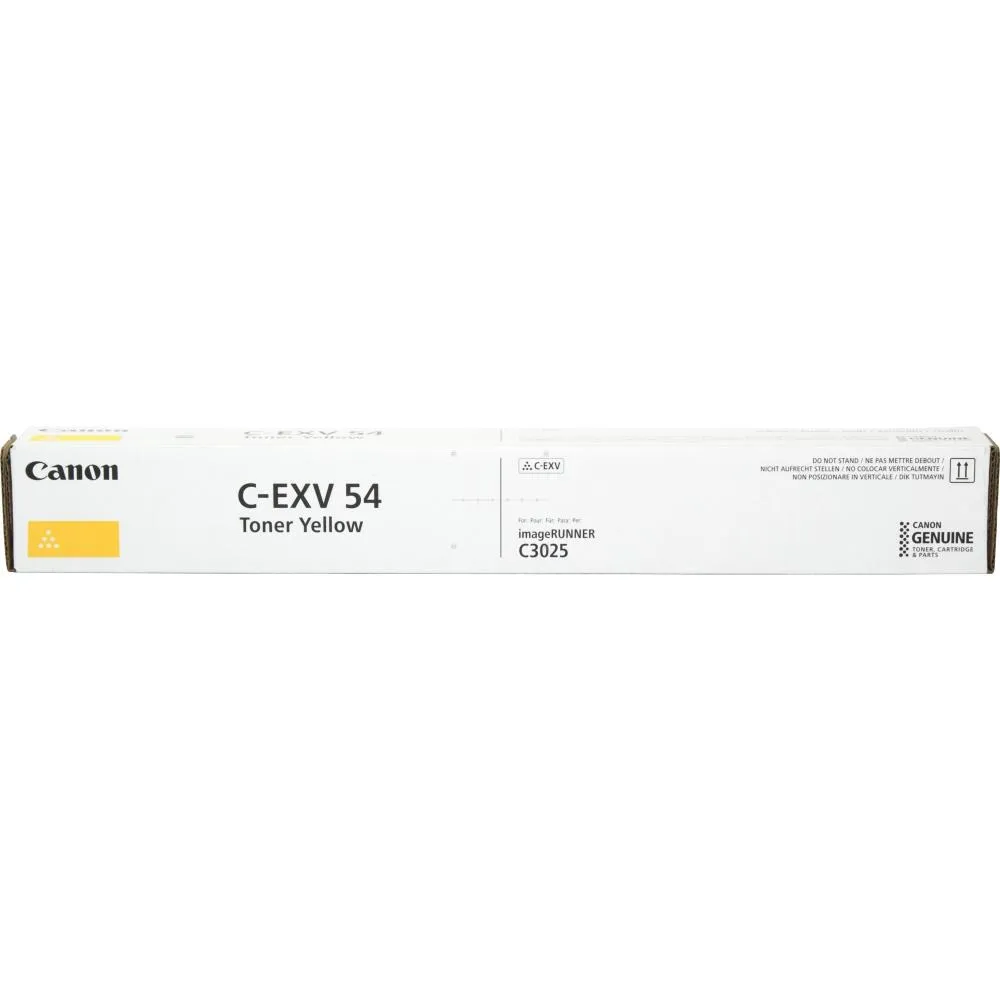 Toner Canon EXV54Y galben original pentru imprimante IR C3025 C3125 C3226i