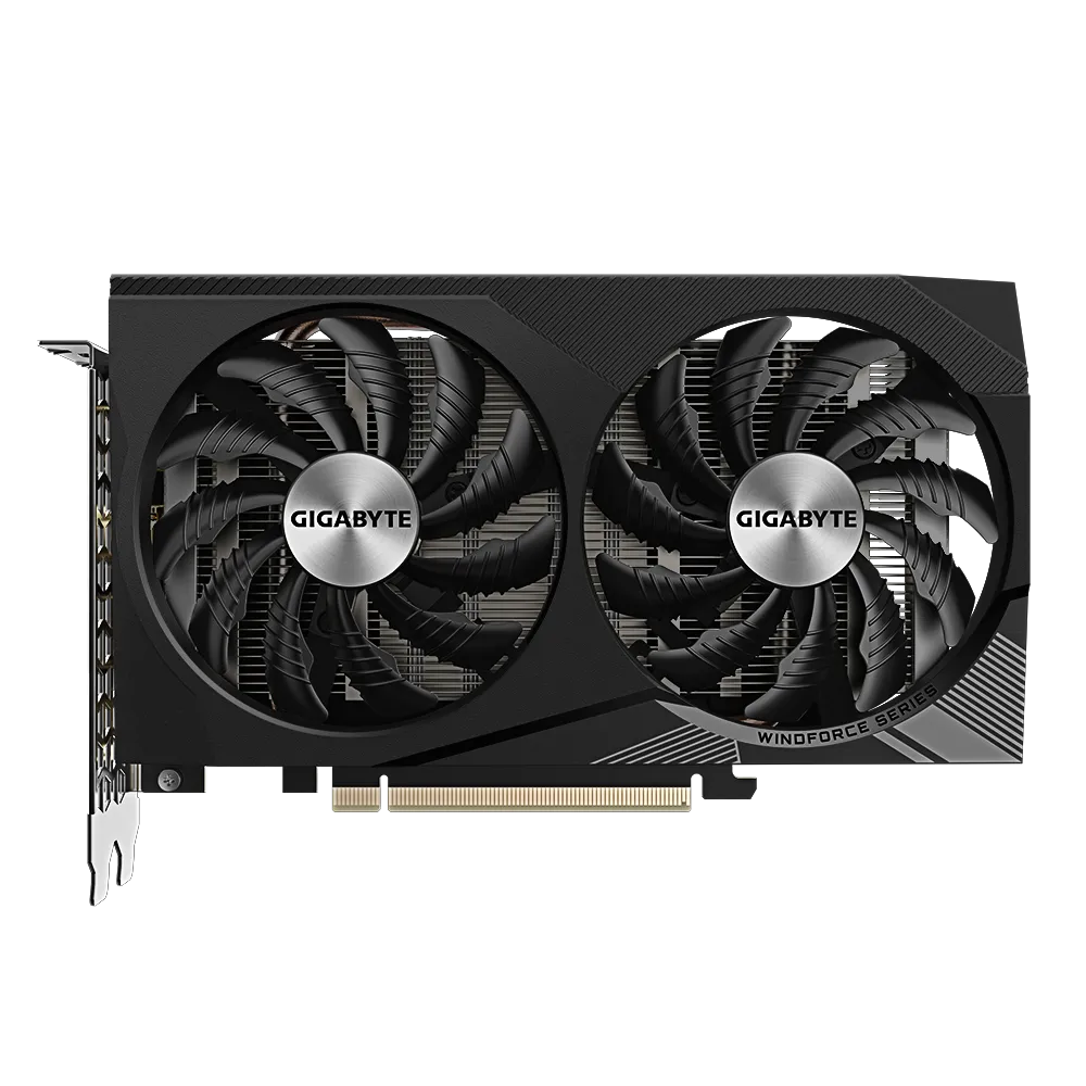 Placă video Gigabyte GeForce RTX 3050 WINDFORCE OC V2 cu 8GB GDDR6