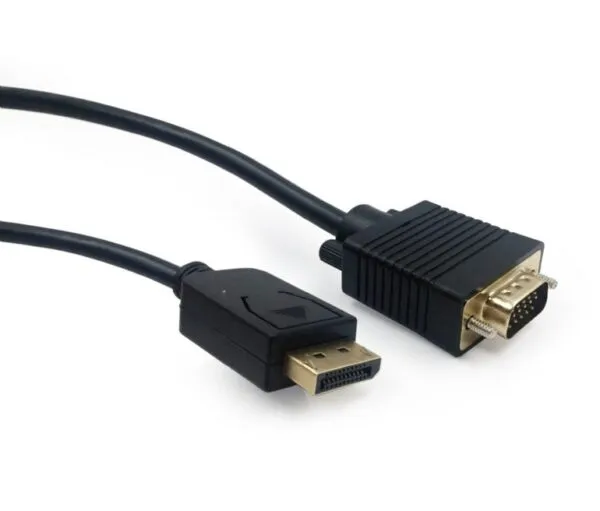 Cablu adaptor DisplayPort la VGA Spacer 1.8m negru