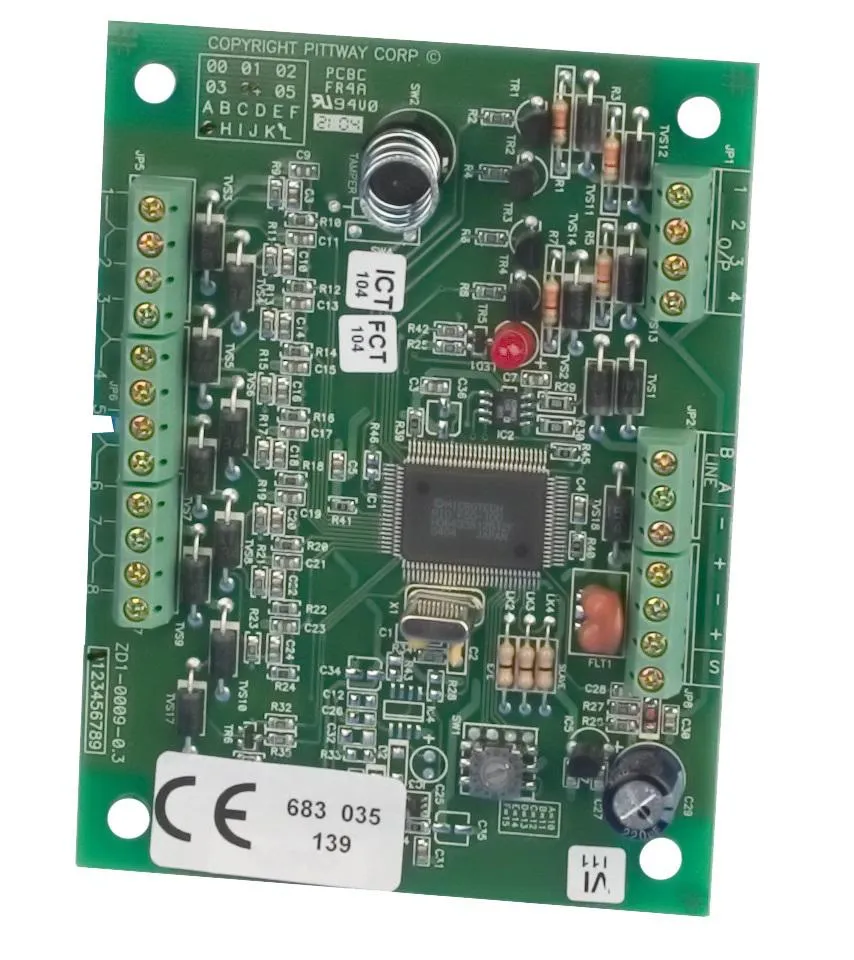Modul extindere alarma Honeywell Galaxy Rio PCB 8 zone A158-B