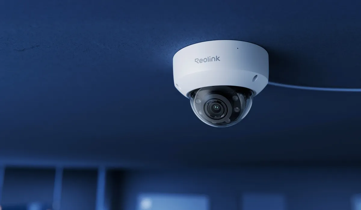 Cameră dome Reolink 8MP 4K cu zoom și infraroșu 30m pentru supraveghere