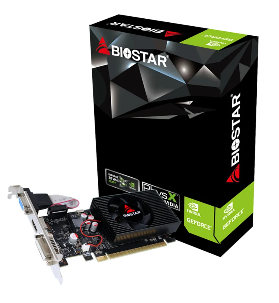 Placă video Biostar GeForce GT730 4GB GDDR3 cu ventilator