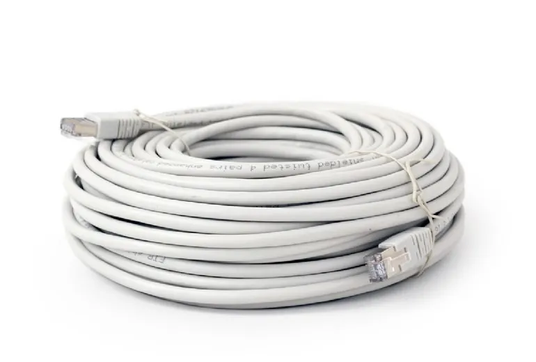 Cablu patch cord FTP Cat6 30 metri Gembird gri ecranat