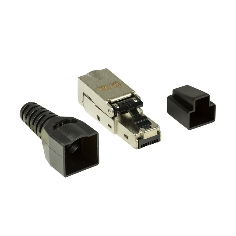 Mufă RJ-45 ecranată Logilink Cat6a pentru cablu FTP
