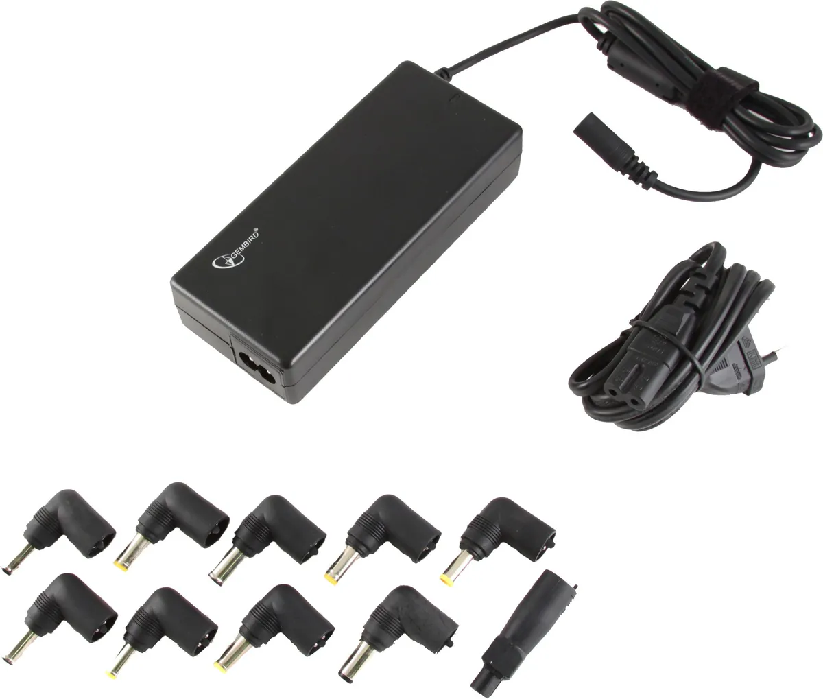 Alimentator universal Gembird 90W pentru notebook cu conectori multipli