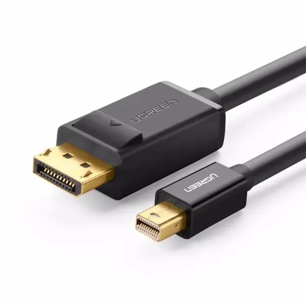 CABLU video Ugreen, "MD105" mini DP (T) la DP (T) 4K la 60Hz, lungime 1.5m, negru "10477" (timbru verde 0.08 lei) - 6957303814770