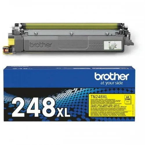 Toner original Brother TN248XLY galben pentru imprimante și multifuncționale