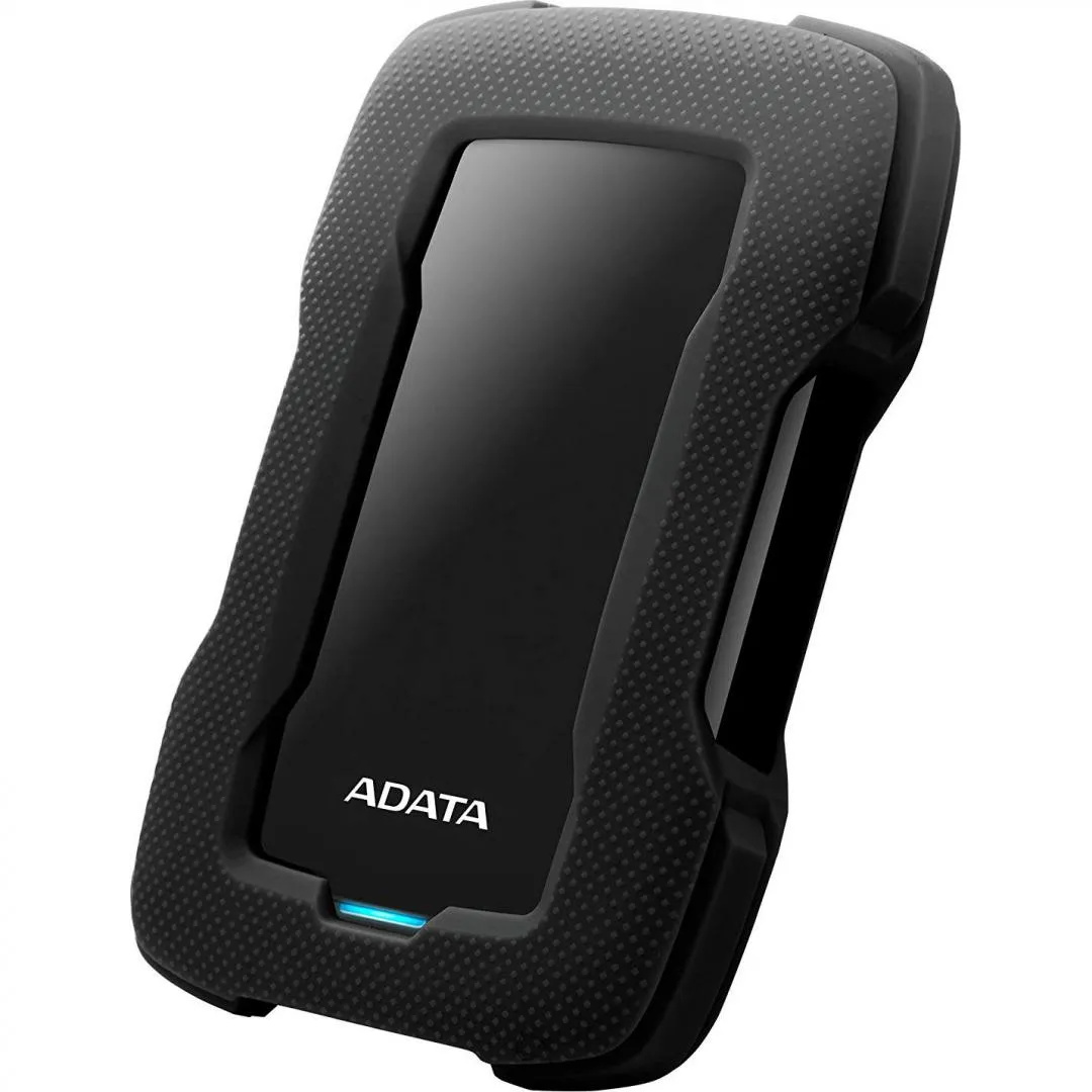 Hard disk extern ADATA 5TB negru cu conexiune USB 3.2