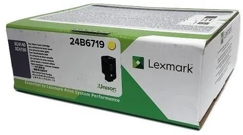 Toner original Lexmark Yellow 24B6719 pentru imprimante Color