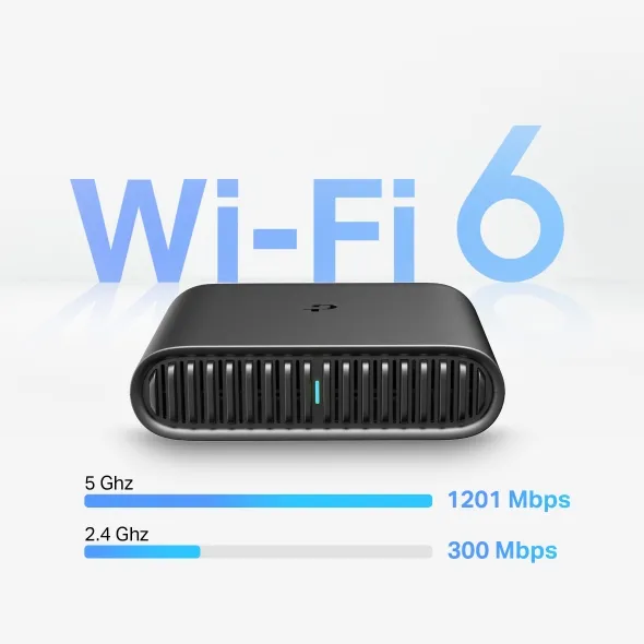 Router TP-Link AX1500 Wi-Fi 6 portabil cu porturi Gigabit