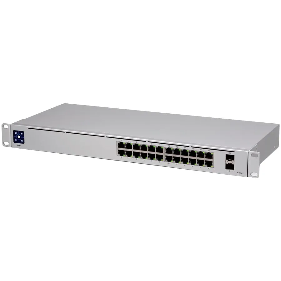 Switch Ubiquiti UniFi 24 porturi Gigabit cu 2 porturi SFP