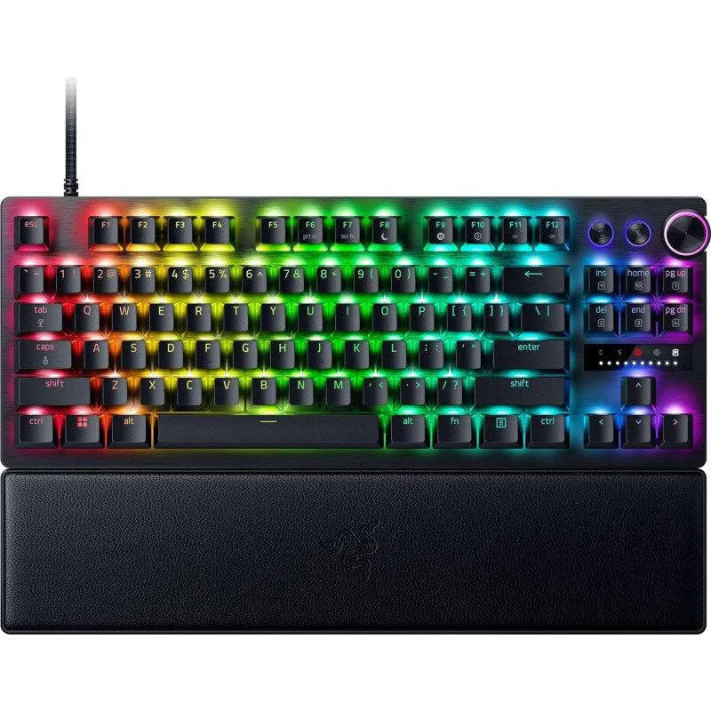 Tastatură mecanică Razer BlackWidow V4 Pro 75% ISO cu comutatoare verzi