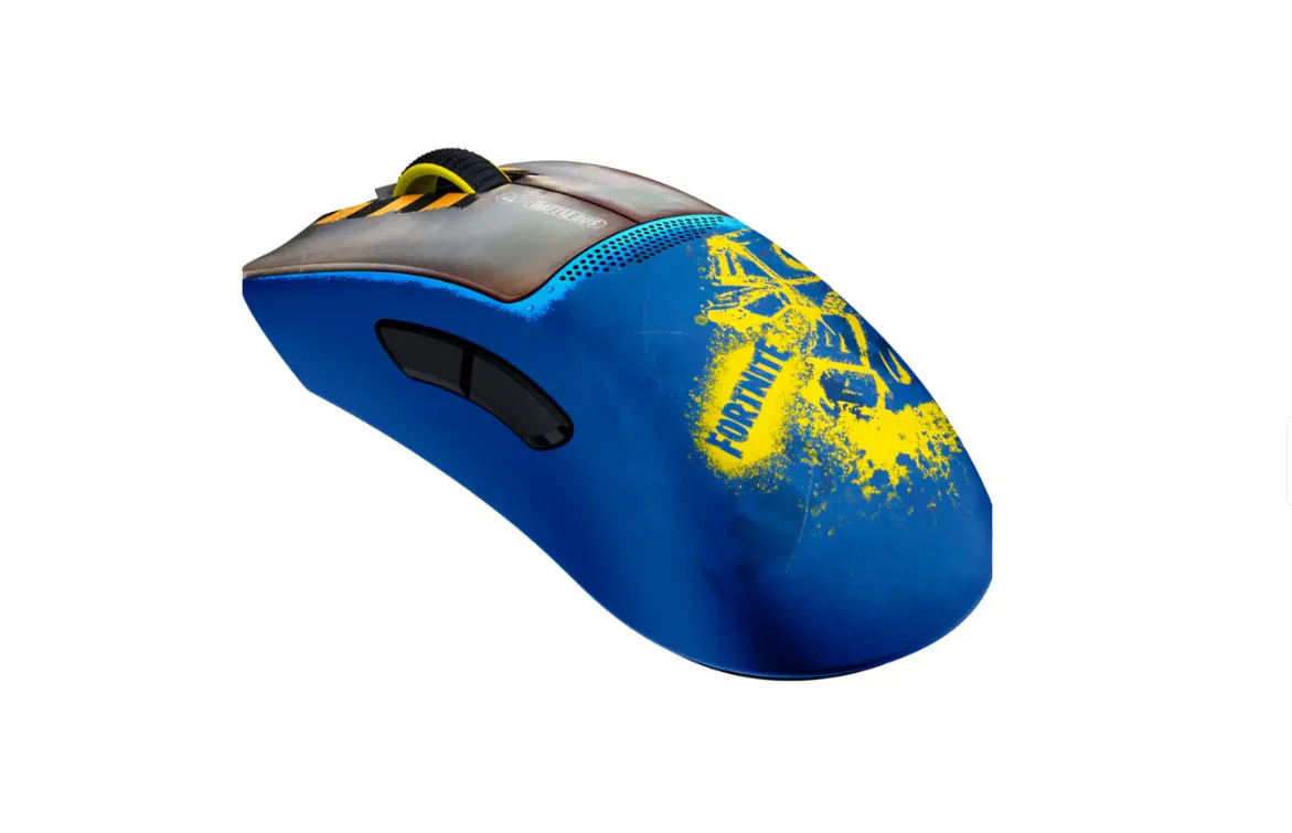 Mouse gaming Razer DeathAdder V3 Pro ediție Fortnite cu design ergonomic